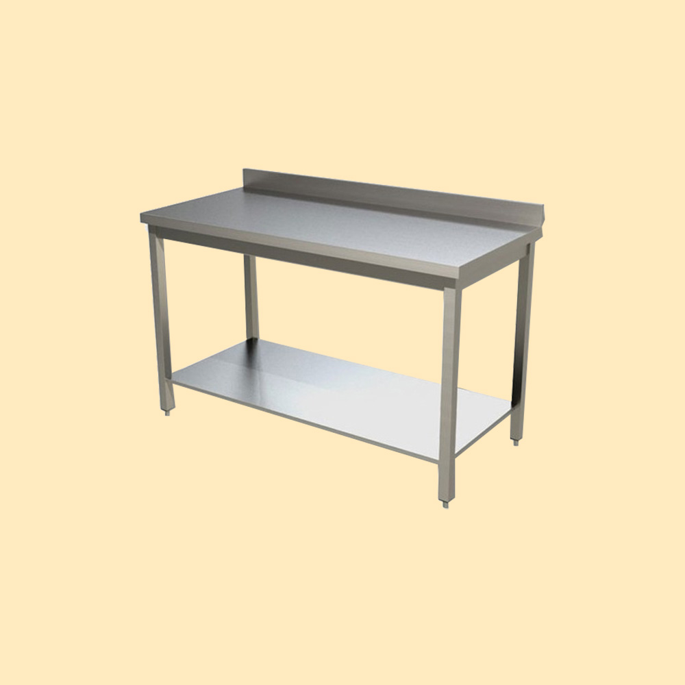 Stainless steel workbenches for pasta factories