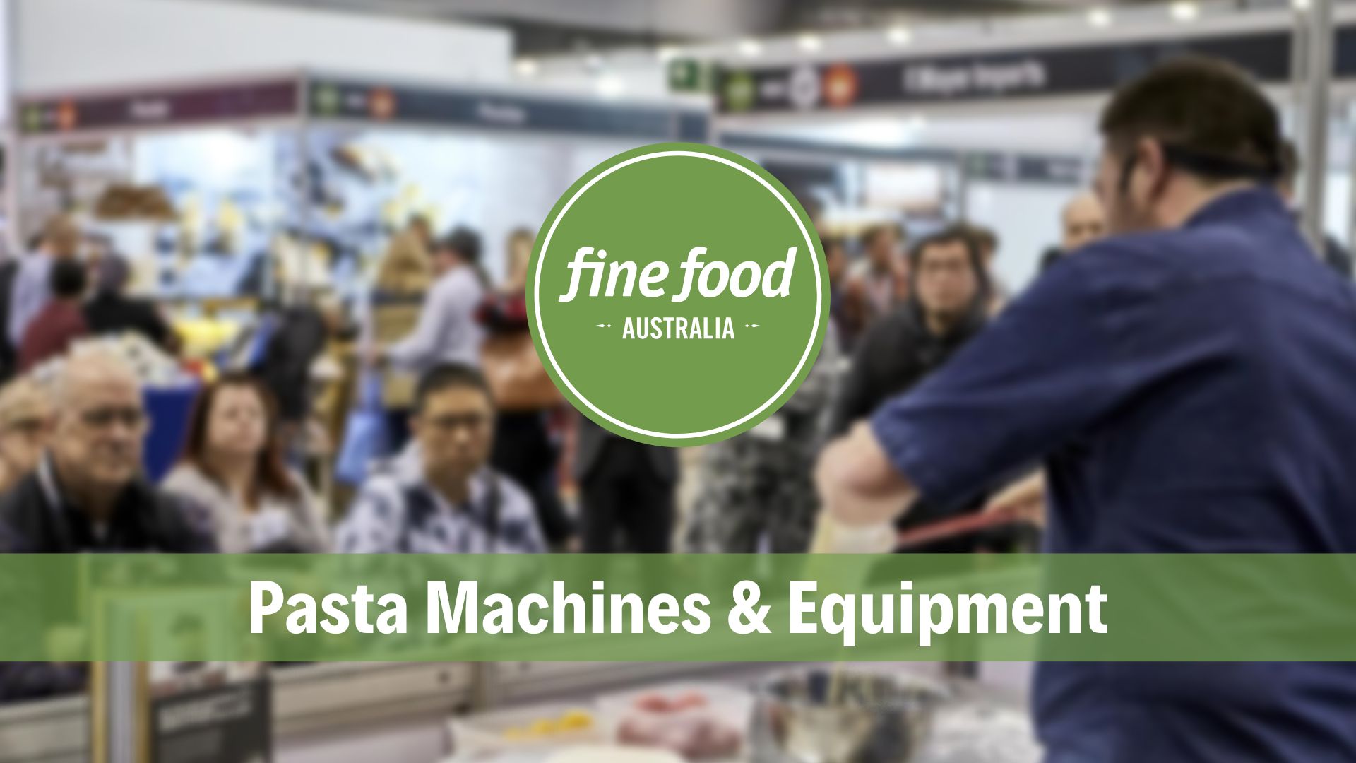 Pasta Machines Fine Food Australia 2022 E-MAC professional with Vanrooy